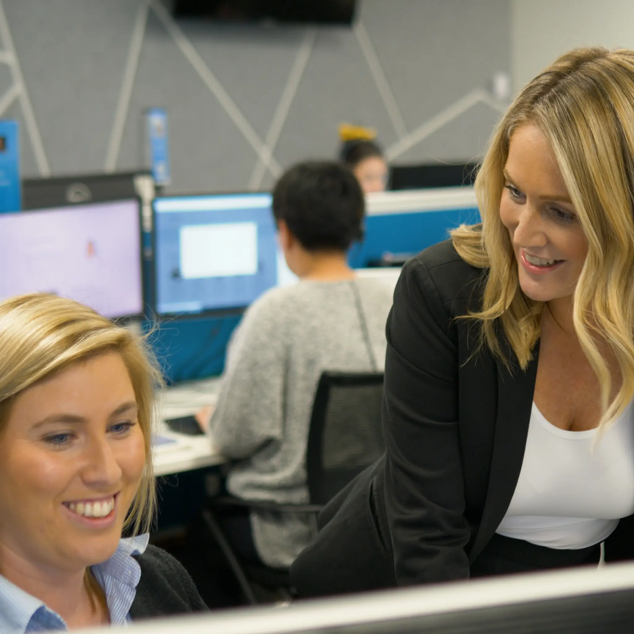Tammy Barton, Founder and Director of MyBudget, with team member Tara, leading expert financial coaching and debt solutions for New Zealand.